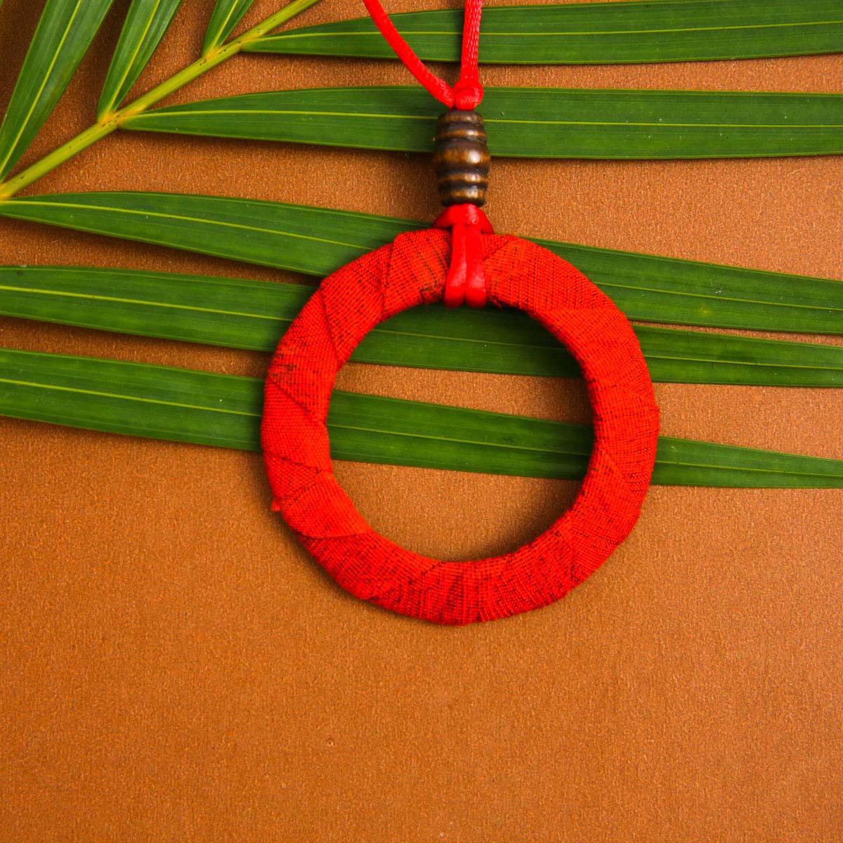 Anthurium Batik Necklace