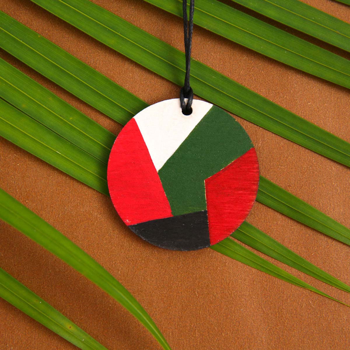 Block Wooden Necklace