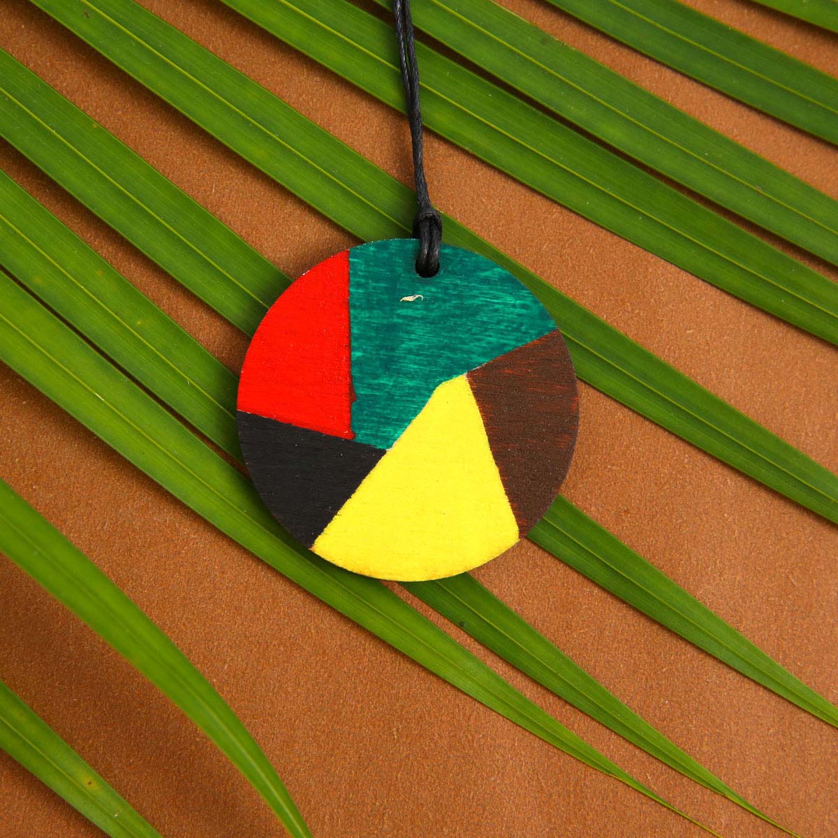 Palette Wooden Necklace