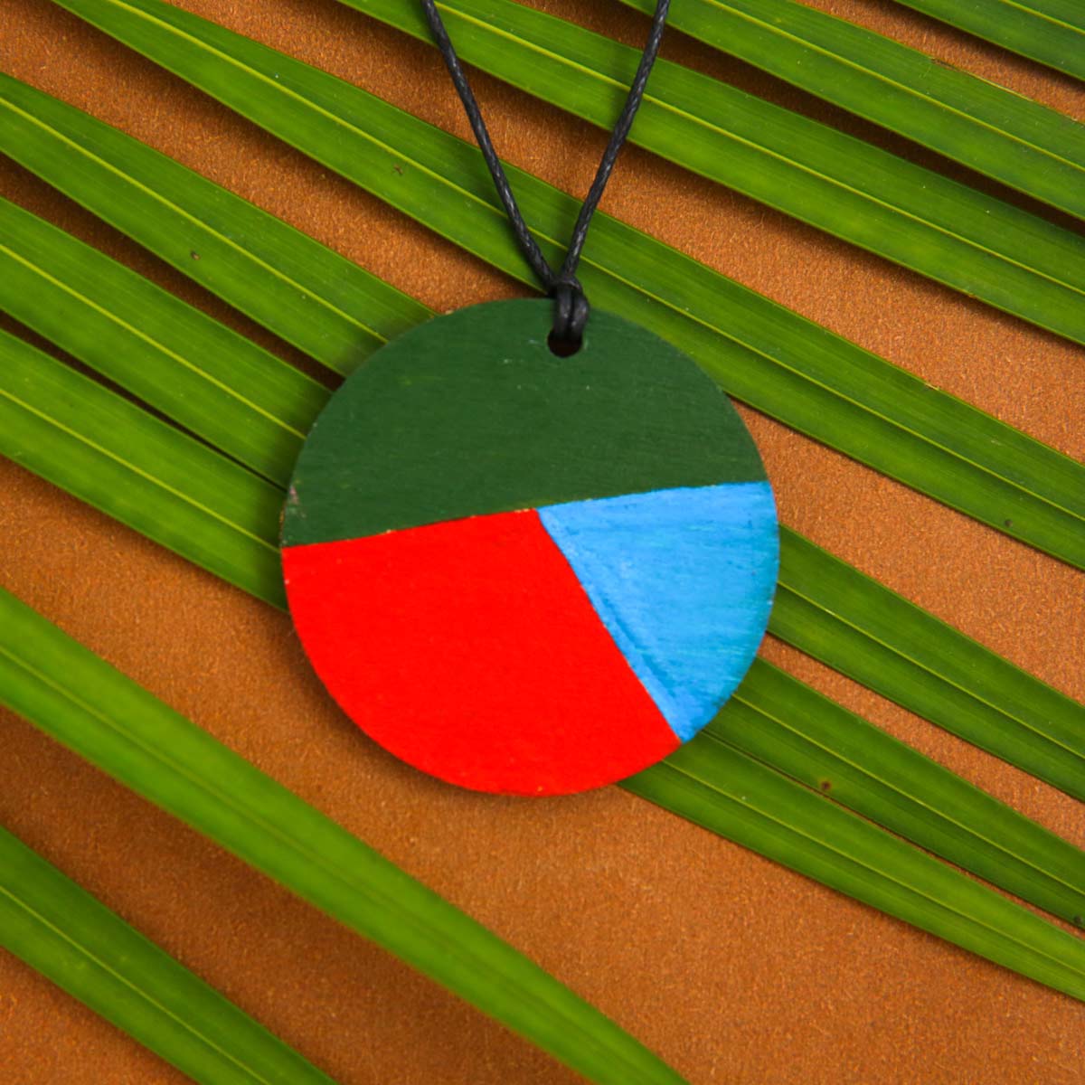 Trio Wooden Necklace