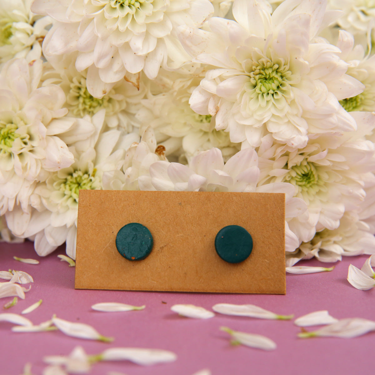 Blue Terracotta Earrings