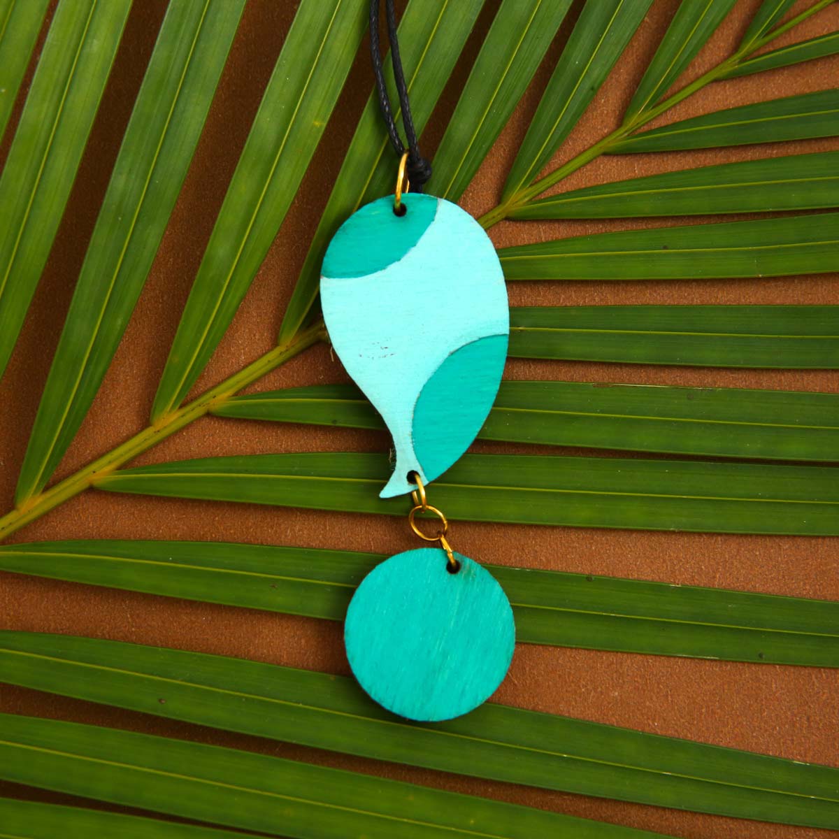 Tide Wooden Necklace