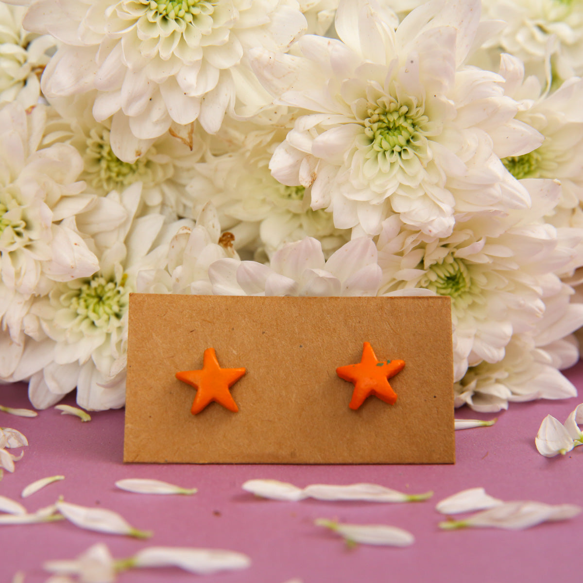 Starfish Terracotta Earrings