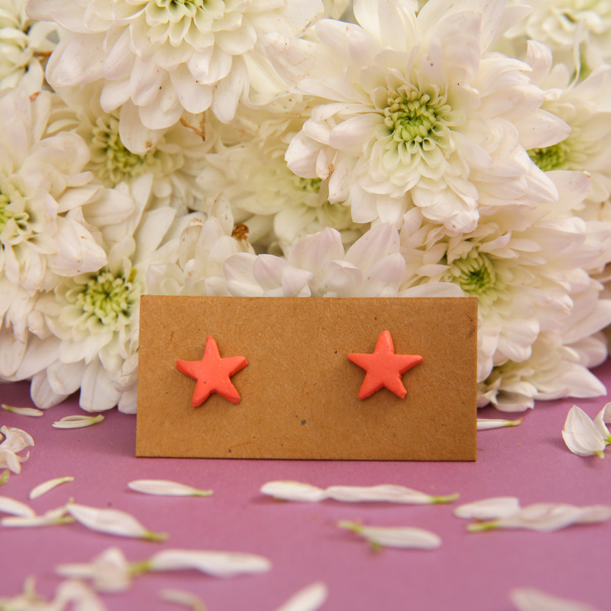 Starfish Terracotta Earrings