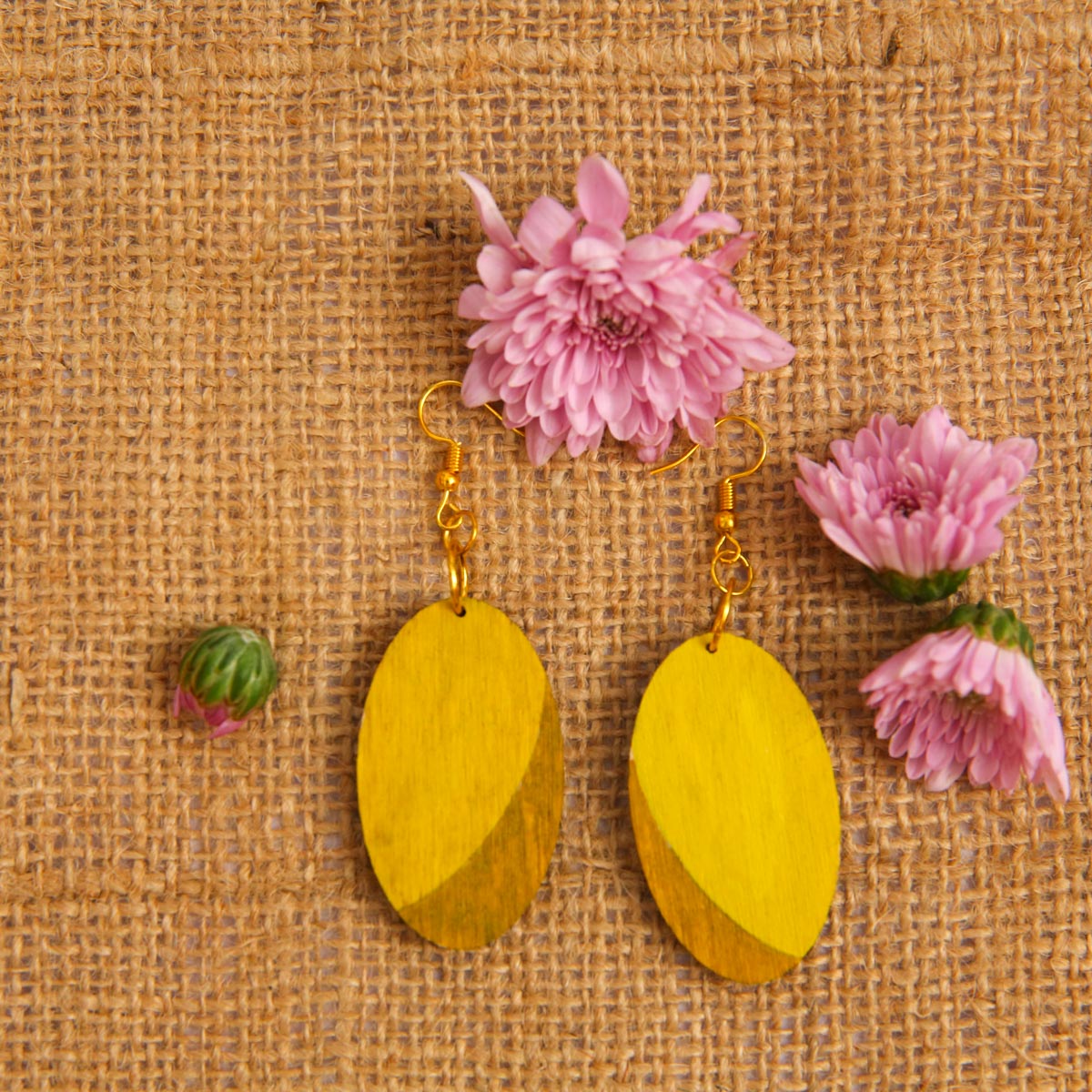 Sunnyside Wooden Earrings