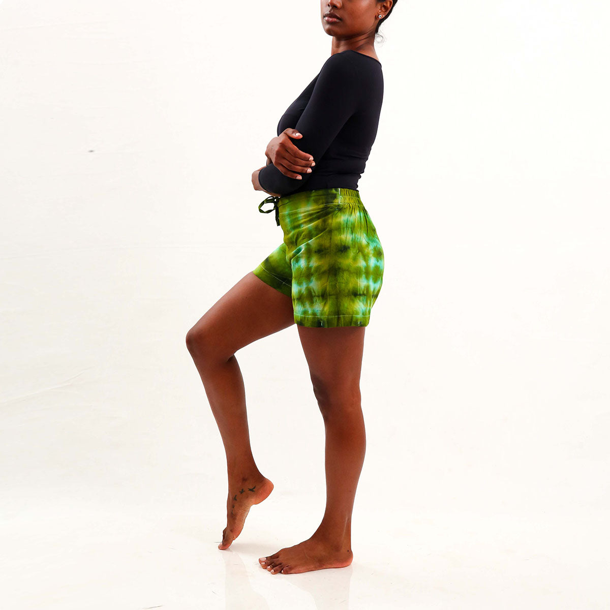 Evergreen Striped Shorts