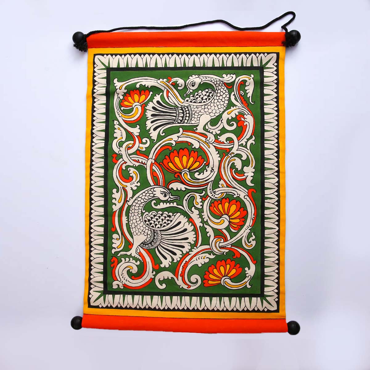 Colored Swan Wall Hanging