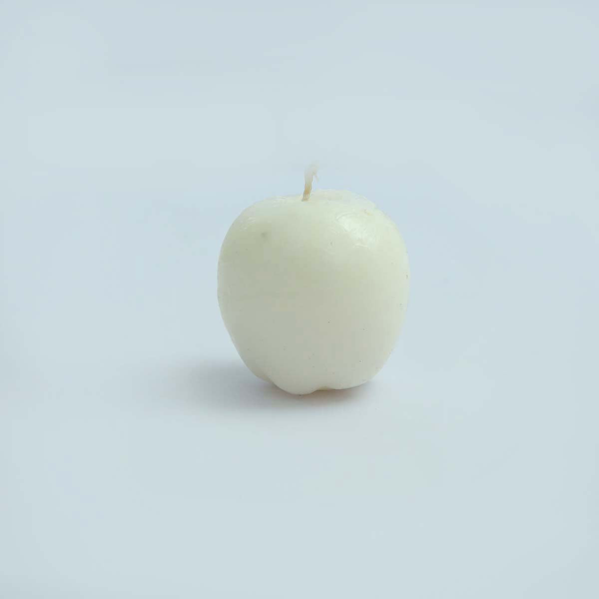 White Apple a Day Candle