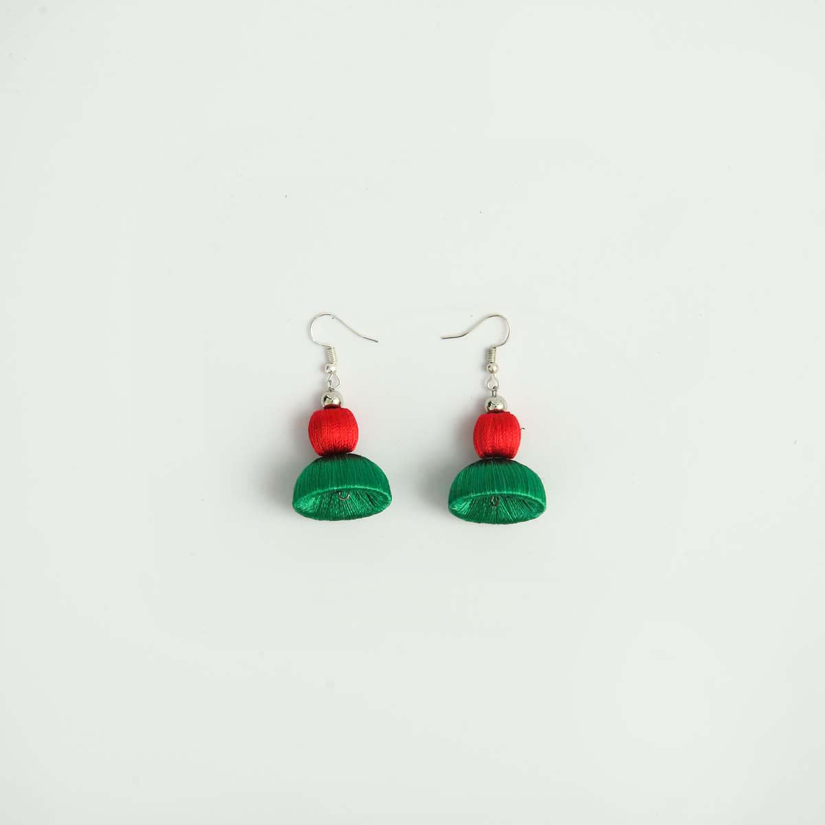 Jade Jhumka Earrings
