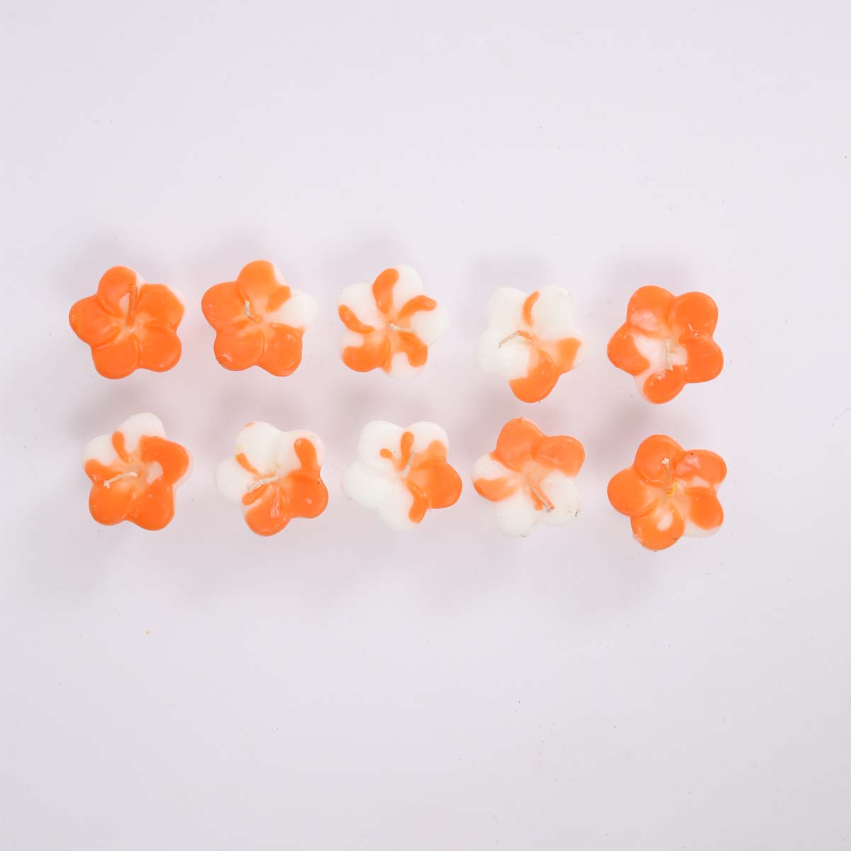 Amber Floating Candle Set