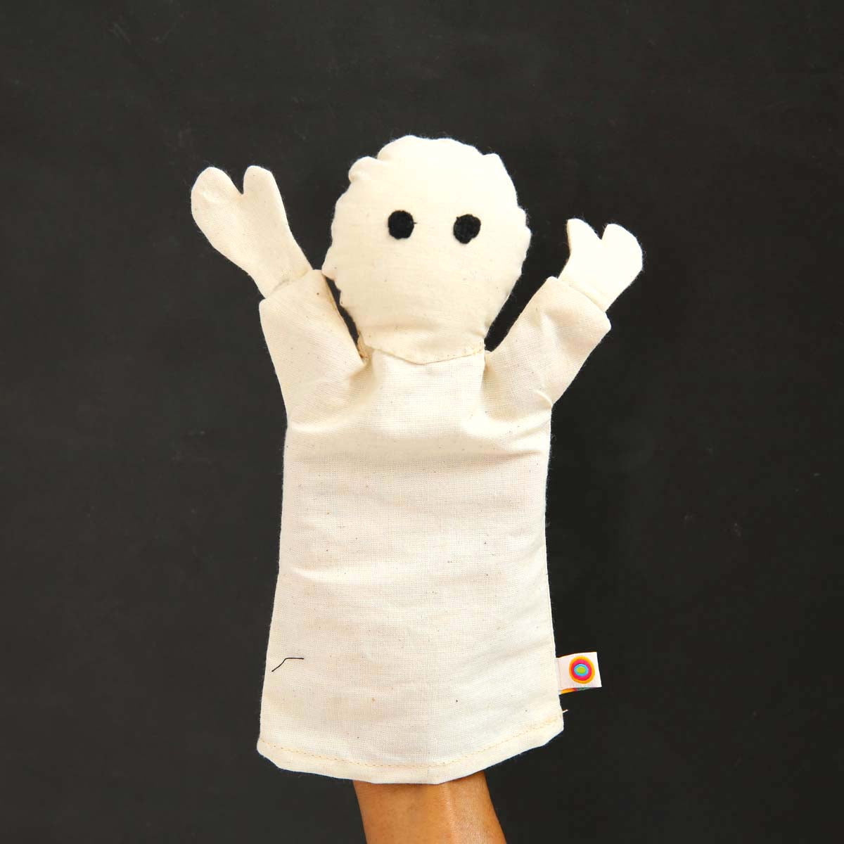 Dark Blue Ghostie Hand Puppet Set