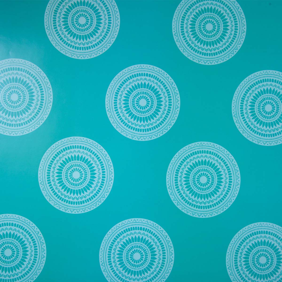Teal Lola Wrapping Paper