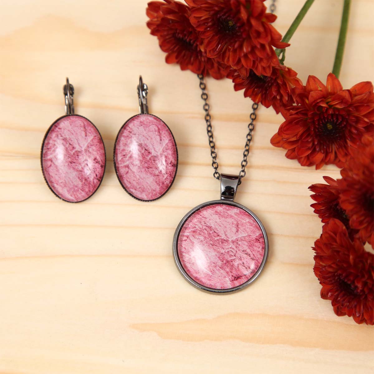 Quartz Jewellery Set