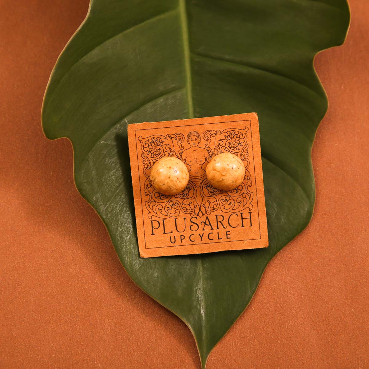 Chrysanthemum Paper Earrings