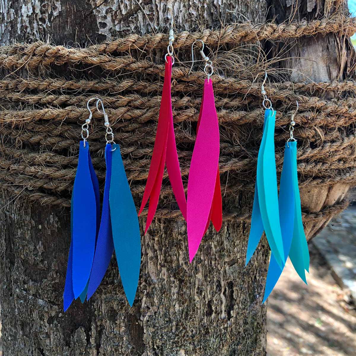 Tropical Leaves Earrings