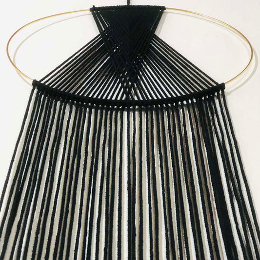 Black Panther Macrame Dream Catcher