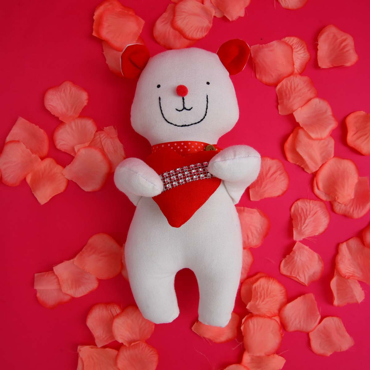 Icy Valentine's Bear