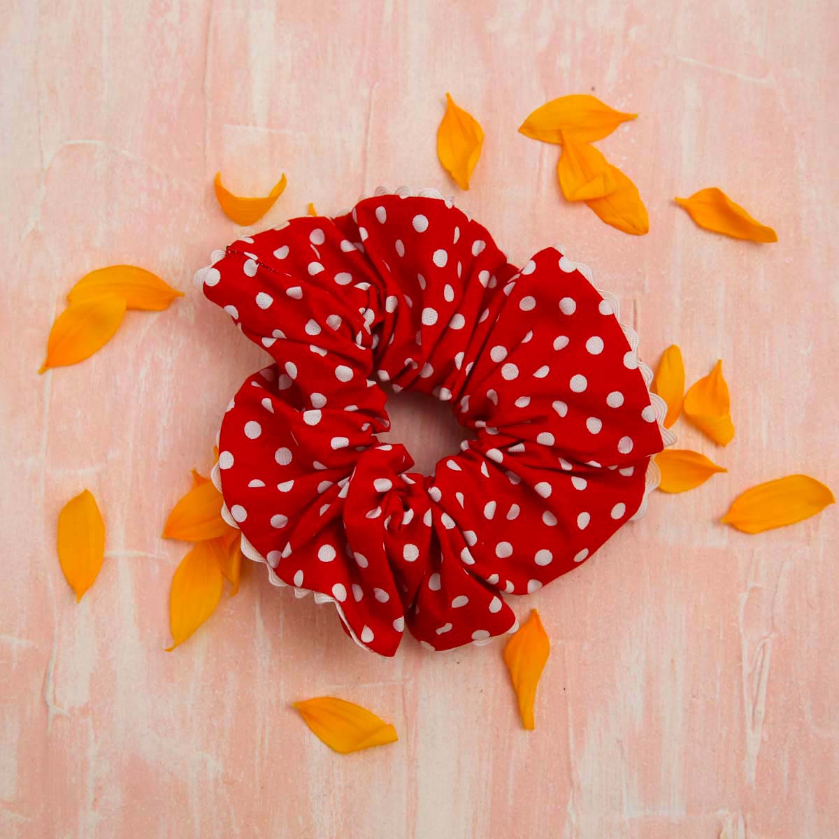 Polka Scrunchie