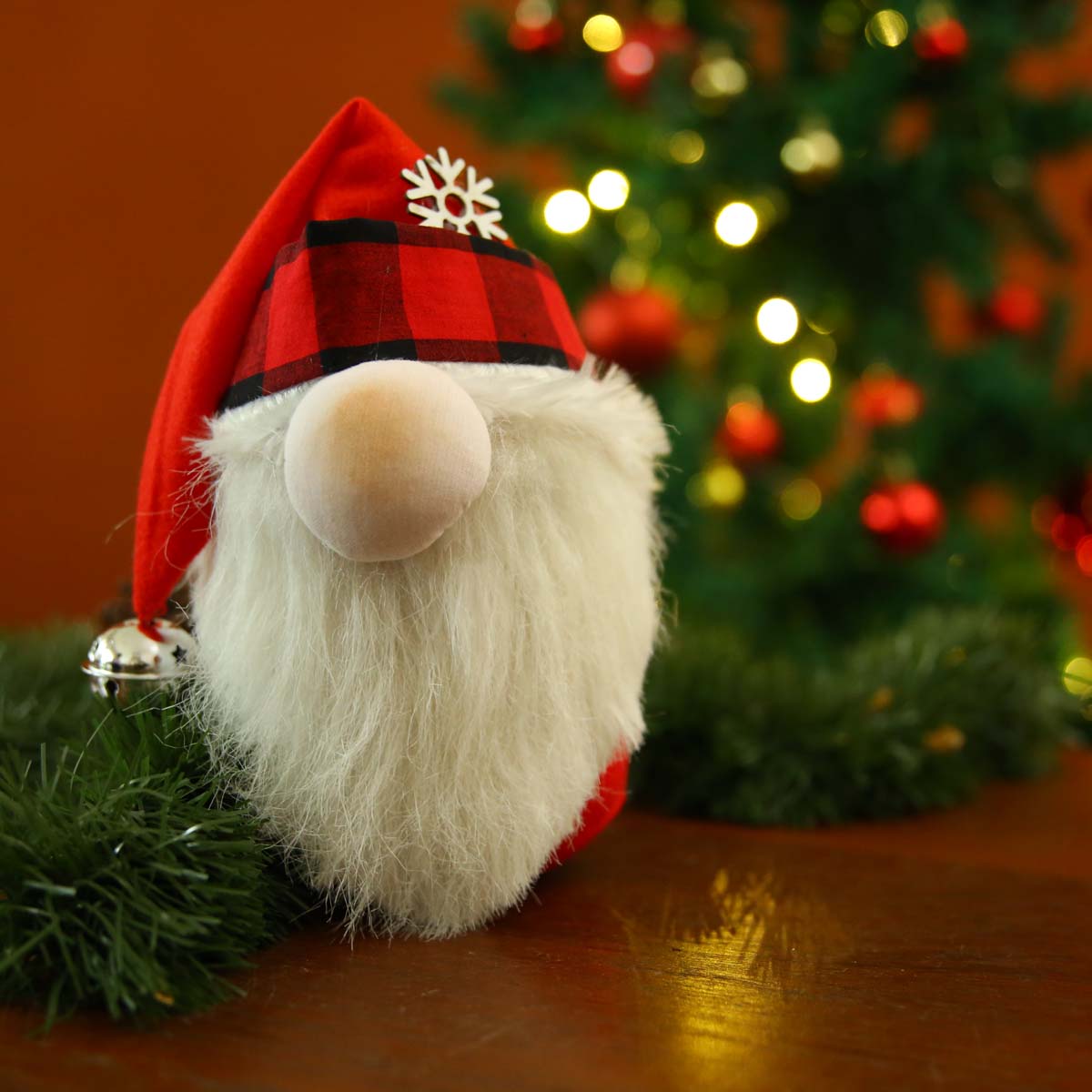 White Bearded Christmas Gnome