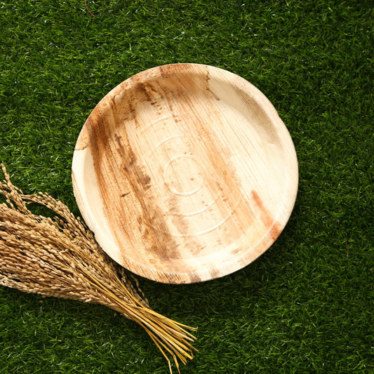 Areca Nut 10" Plate