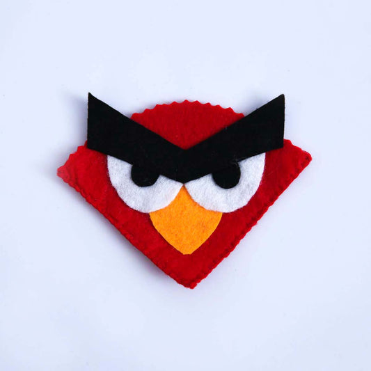 Anfry Bird Felt Bookmark