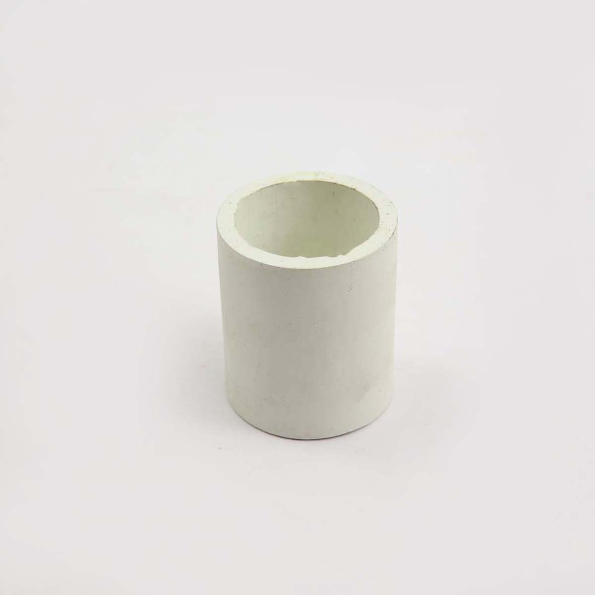 White Cylinder Planter
