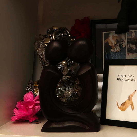 Unity Wooden Statue