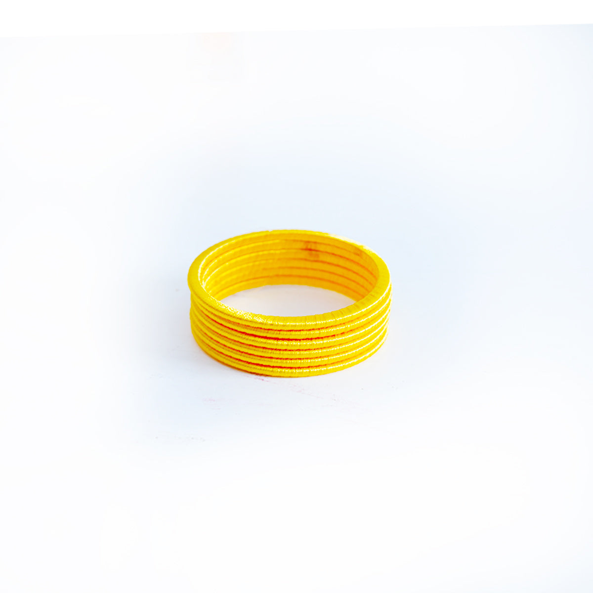 Sunny Yellow Thread Bangles