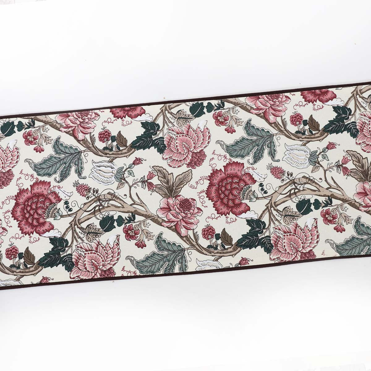 Floral Block Printed Table Runner