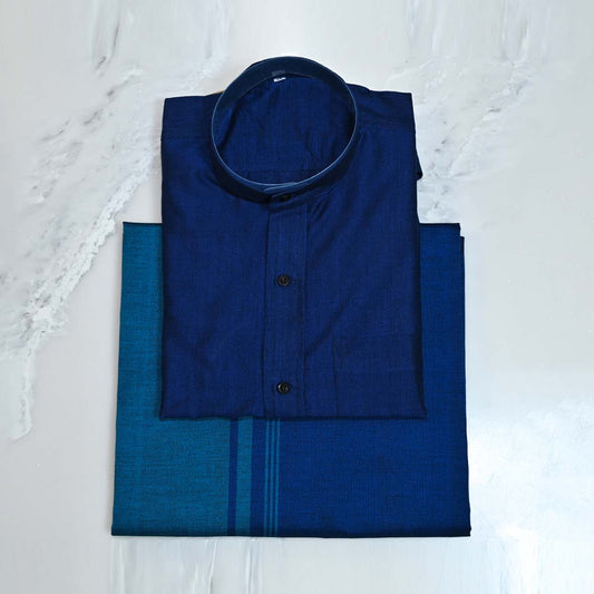 Blue Turquoise Handloom Sarong