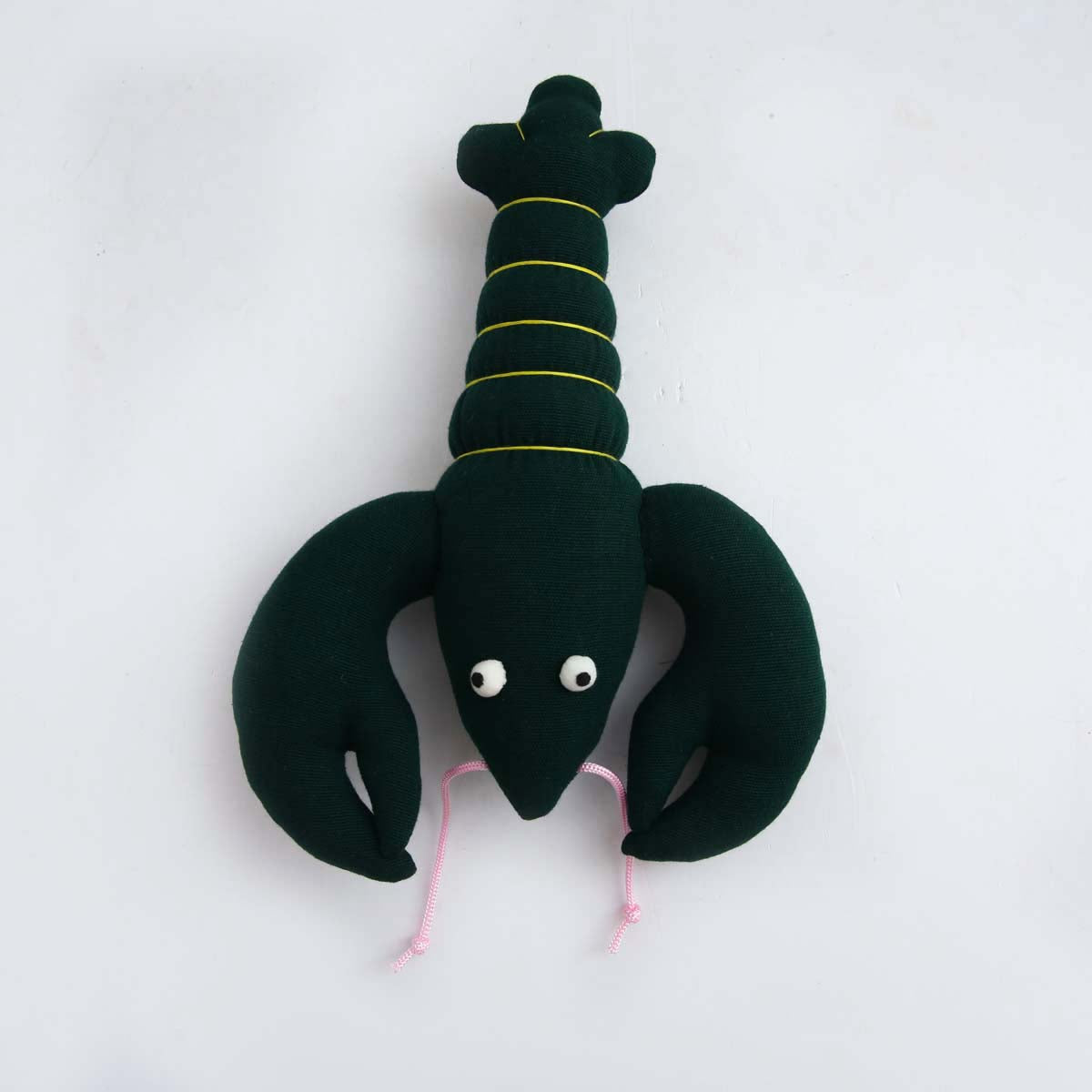 Green Lobster Handloom Soft Toy
