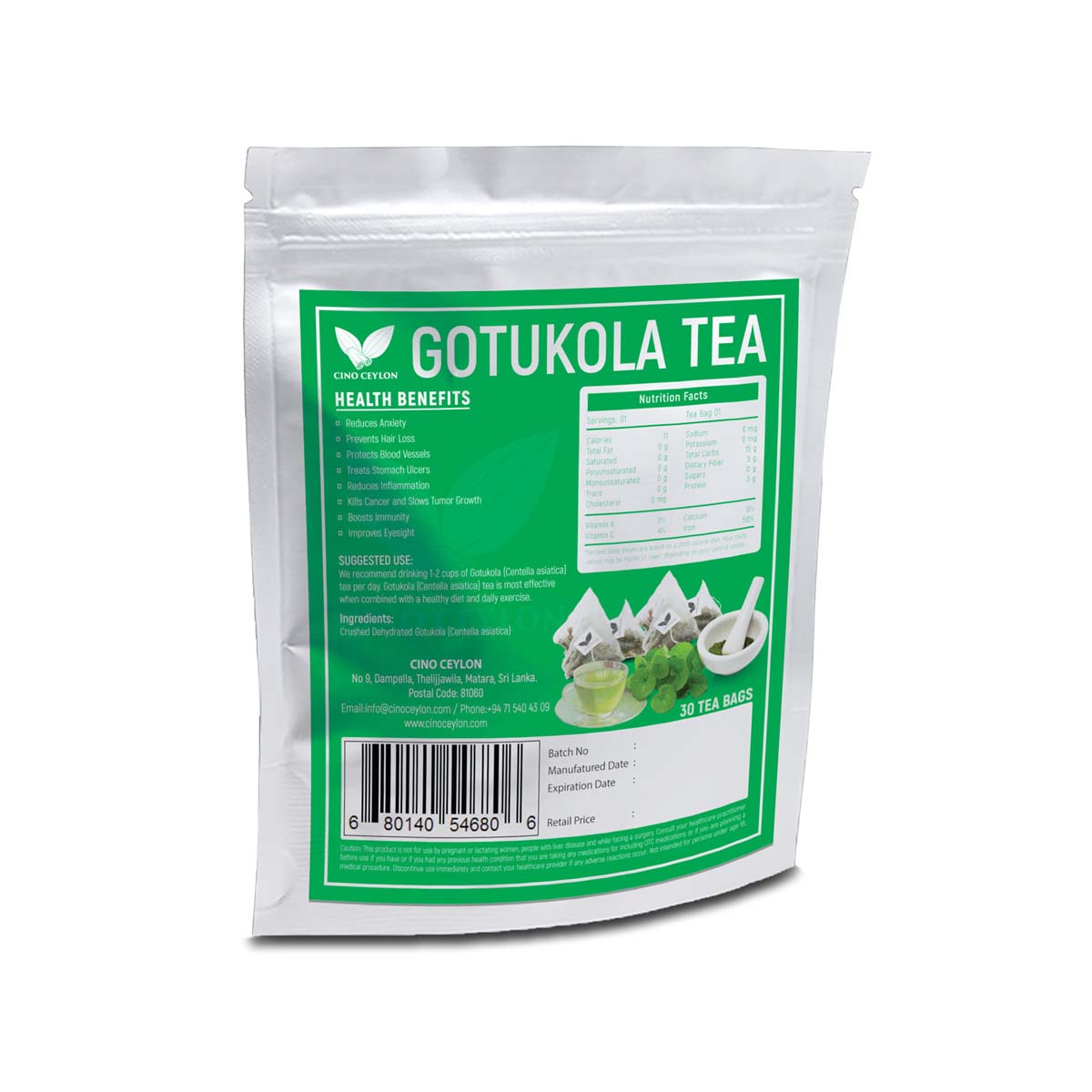 Gotukola Tea
