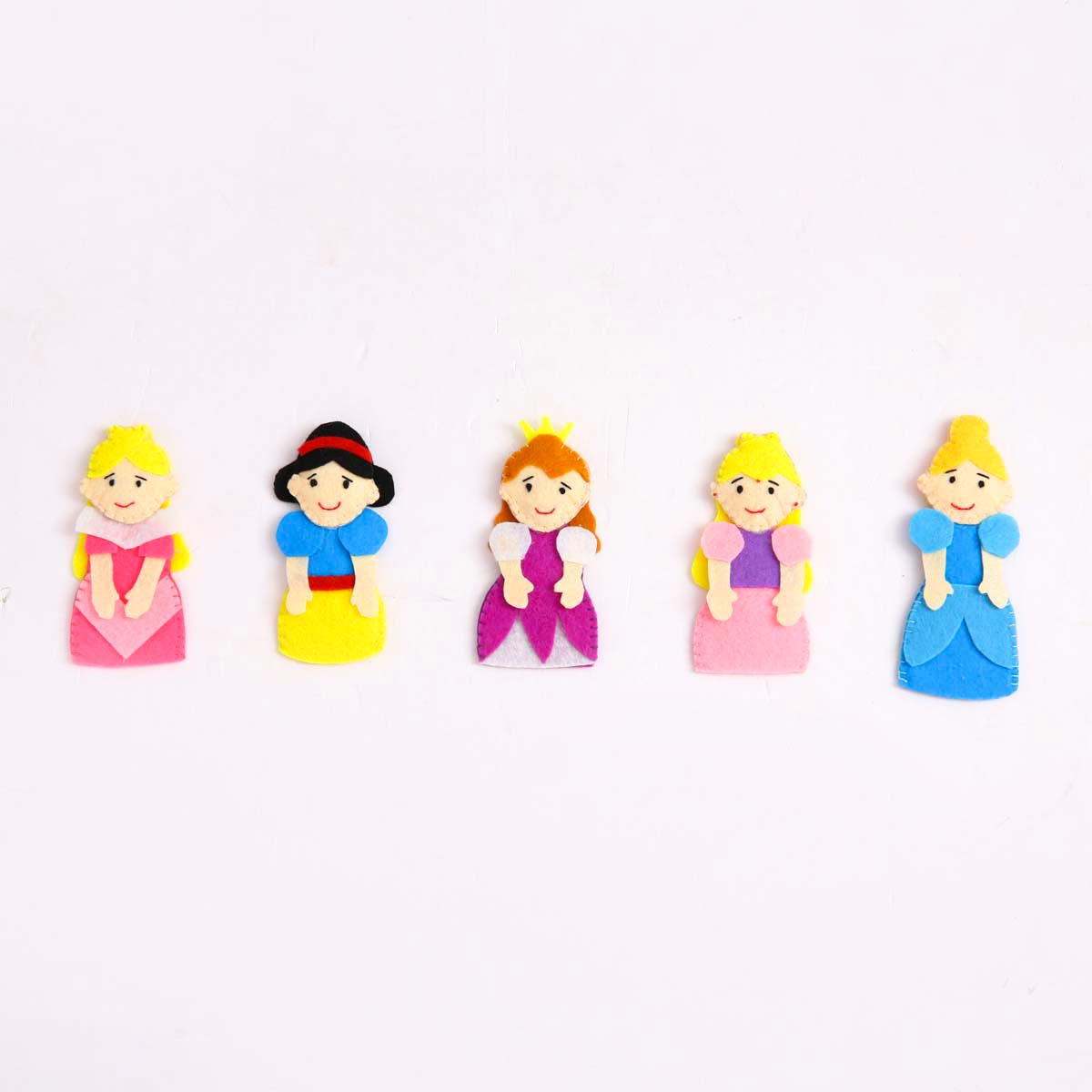 Pretty Princess Finger Puppet Set