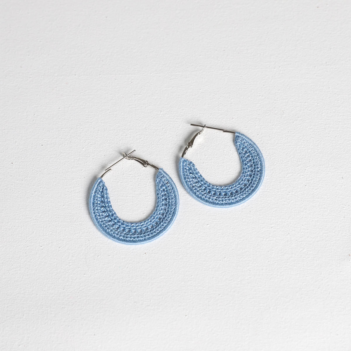 Blue Skies Crotchet Earrings