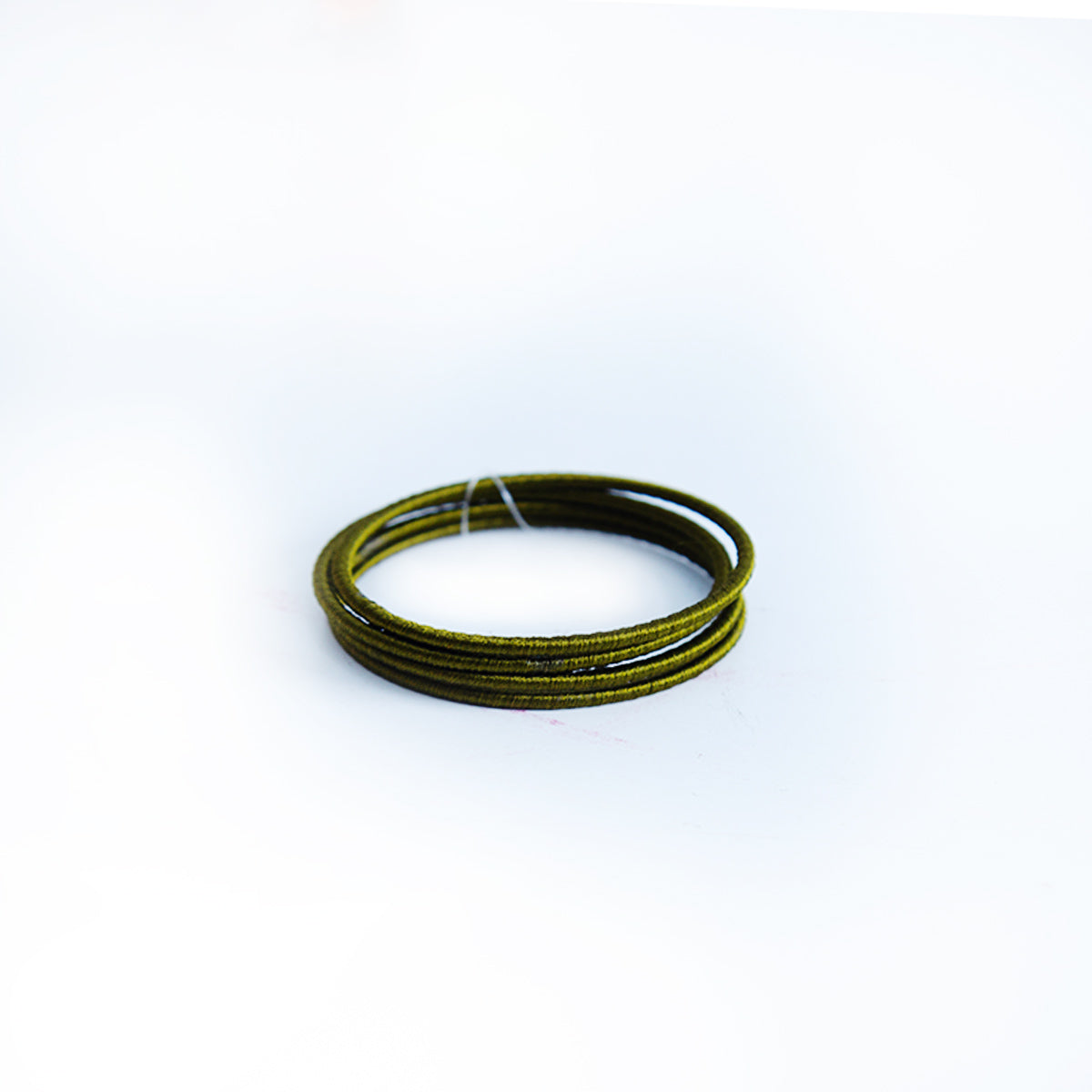 Moss Thread Bangles