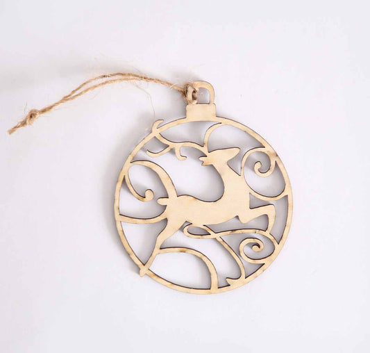 Dashing Deer Ornament