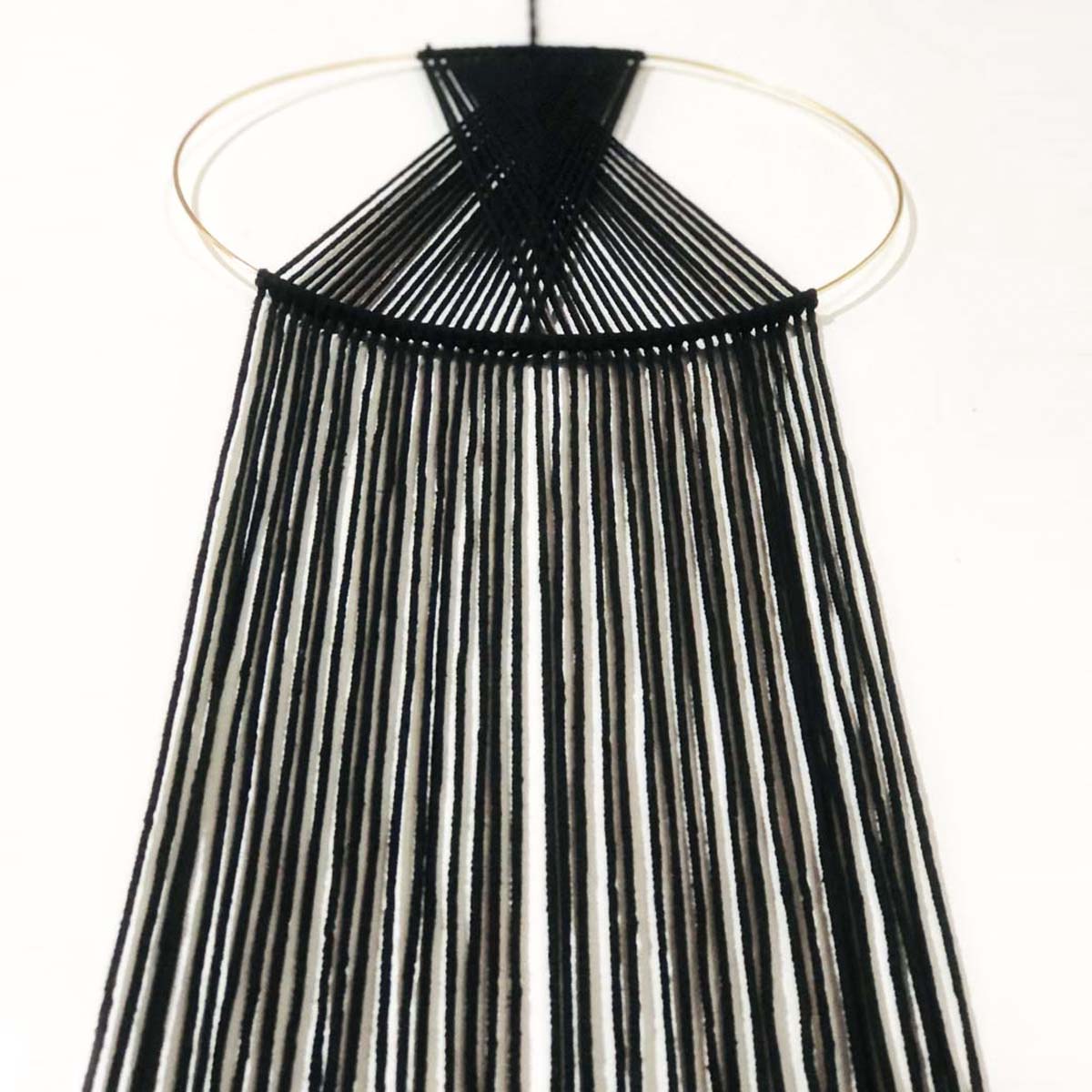 Black Panther Macrame Dream Catcher