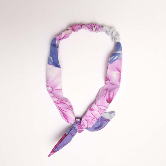 Violet Knot Head Band