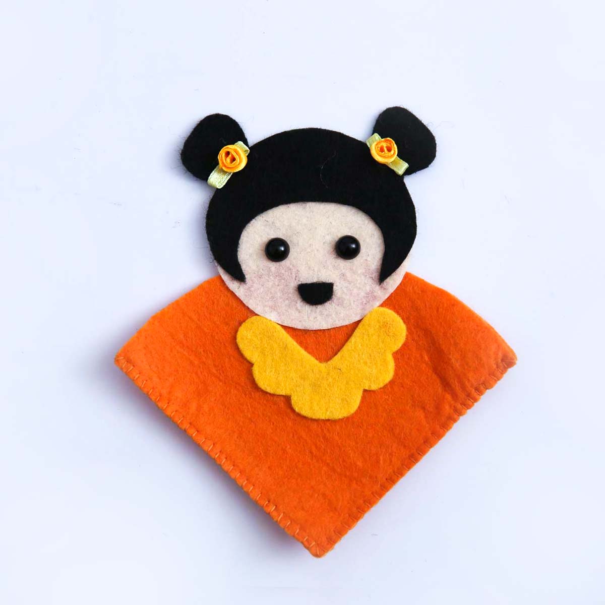 Little Girl Felt Bookmark