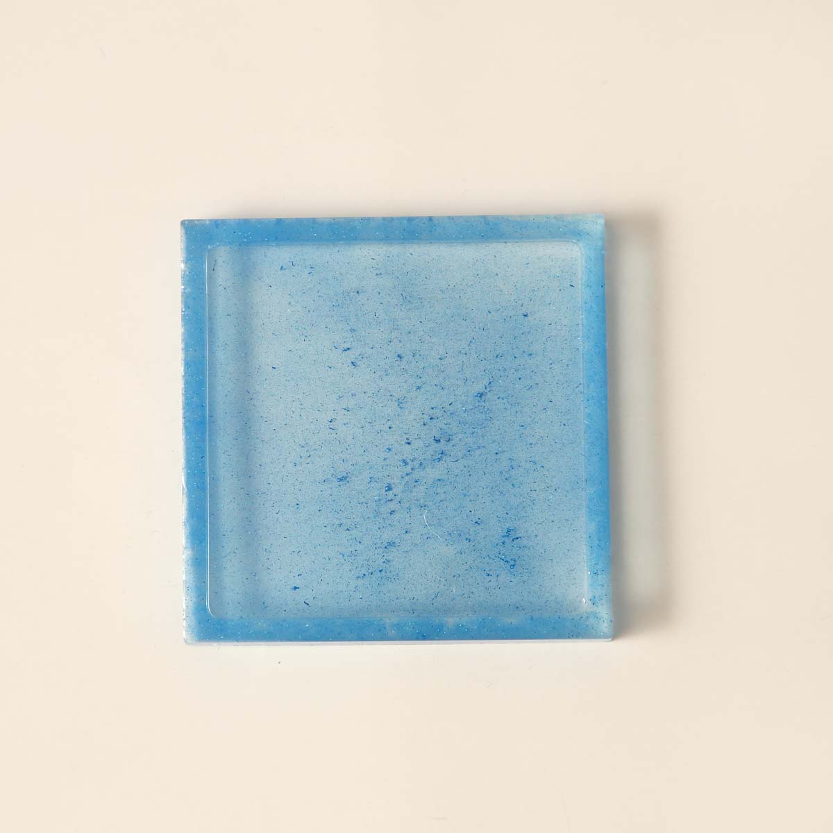 Blue Resin Coasters