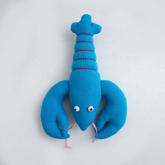 Blue Lobster Handloom Soft Toy