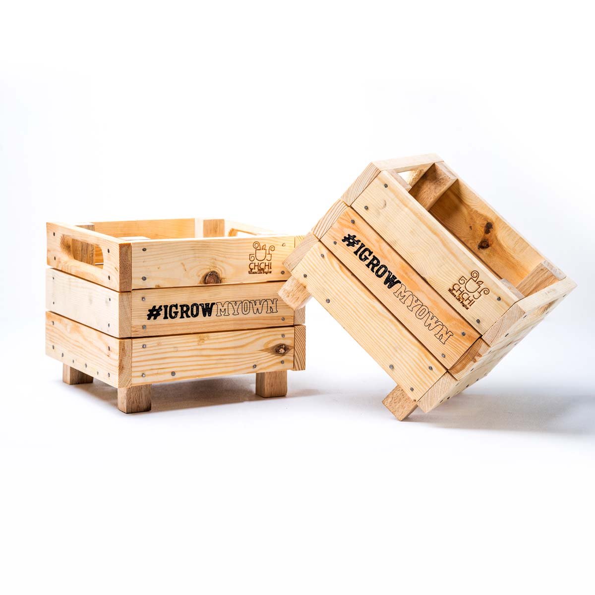 Large Wooden Planter