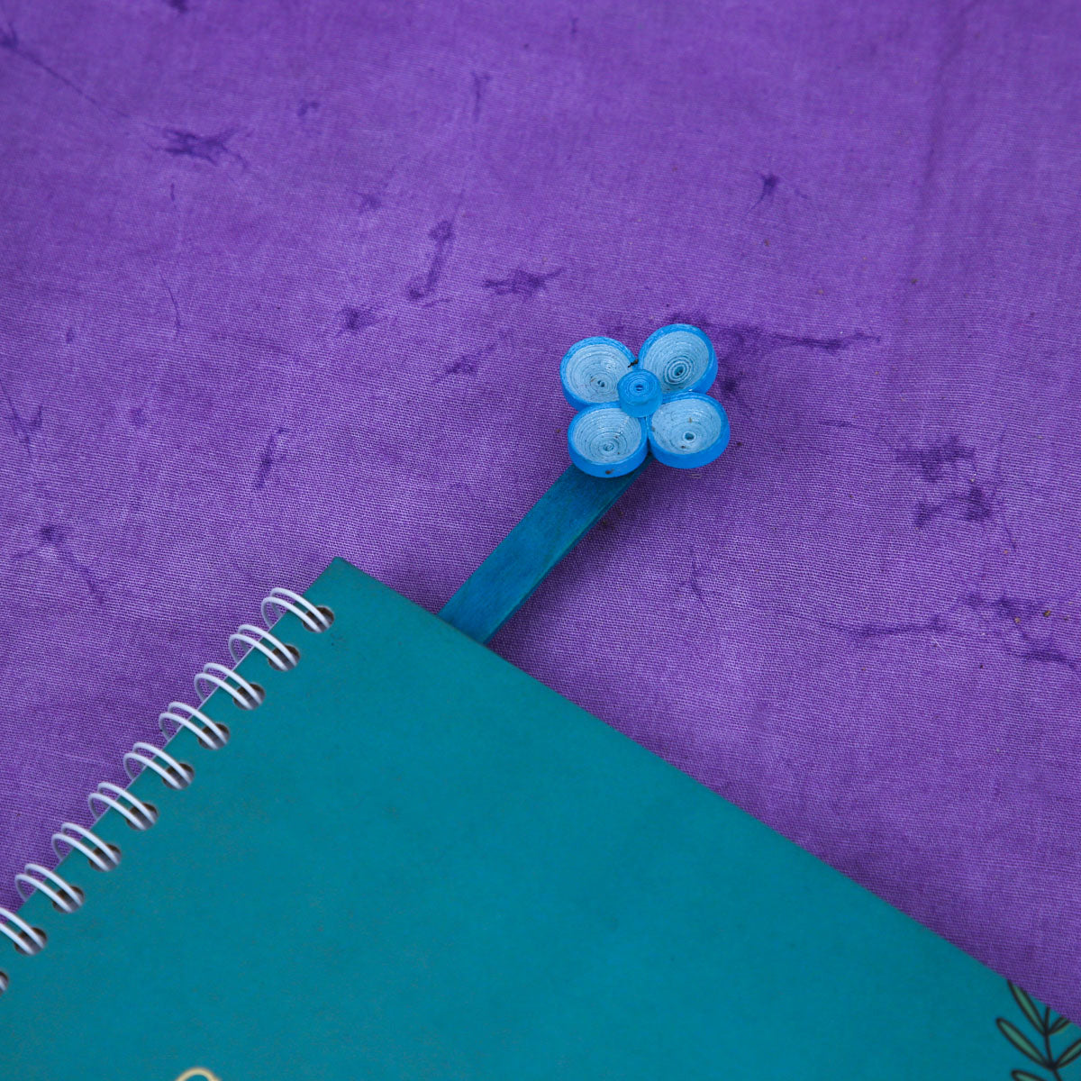 Blue Flower Bookmark