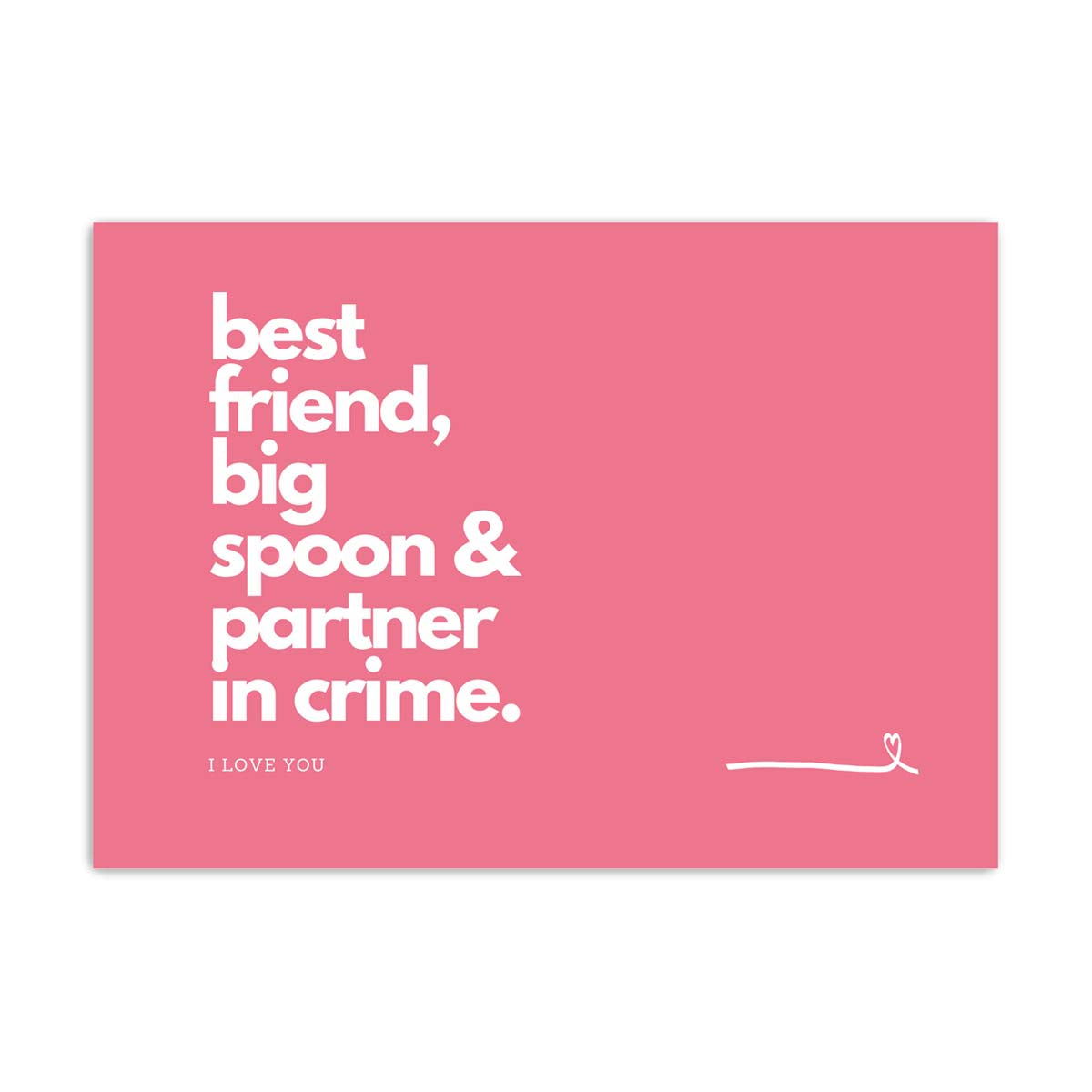 Partner In Crime Card