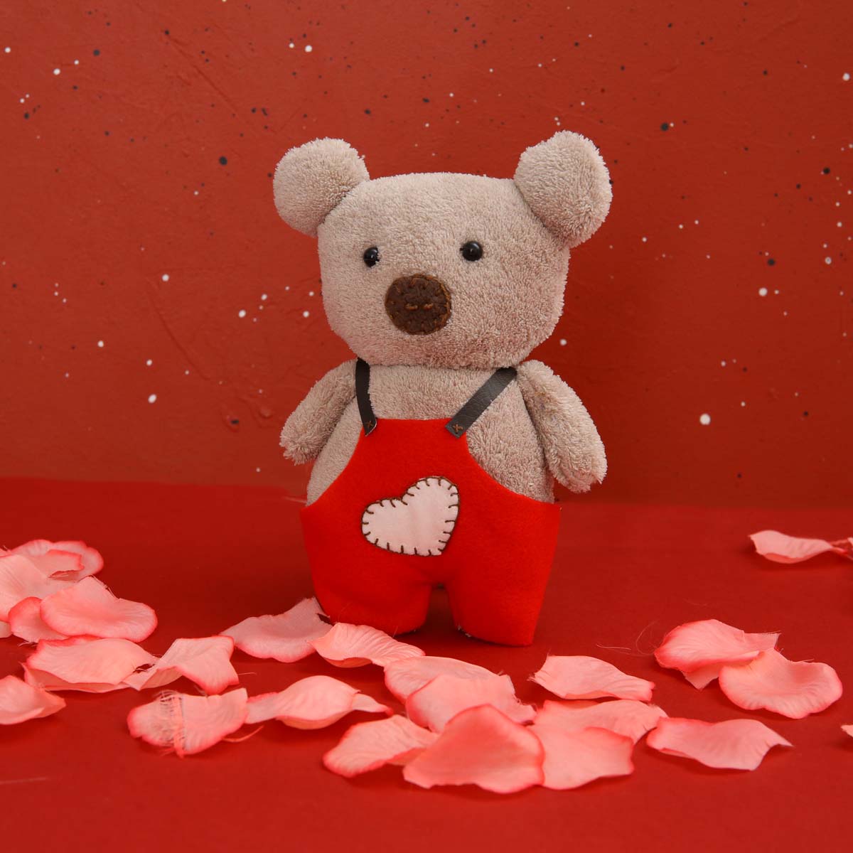 Ashy Valentine Teddy Bear