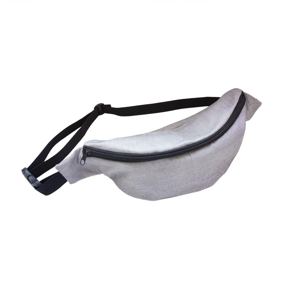 Denim Black & White Fanny Pack