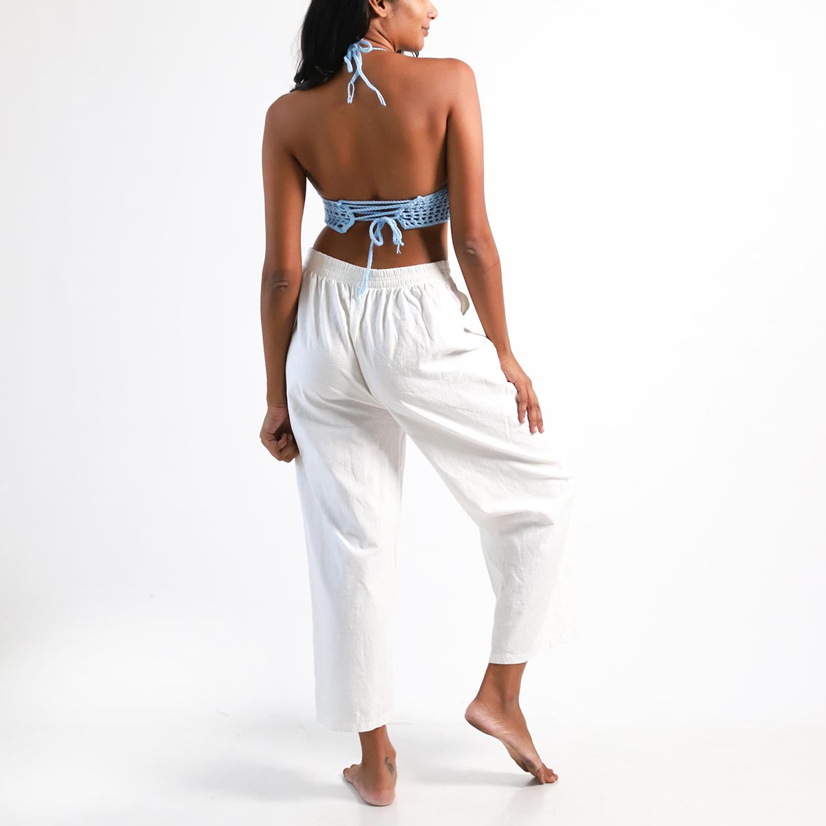 Pastel Skies Crotchet Bralette Top