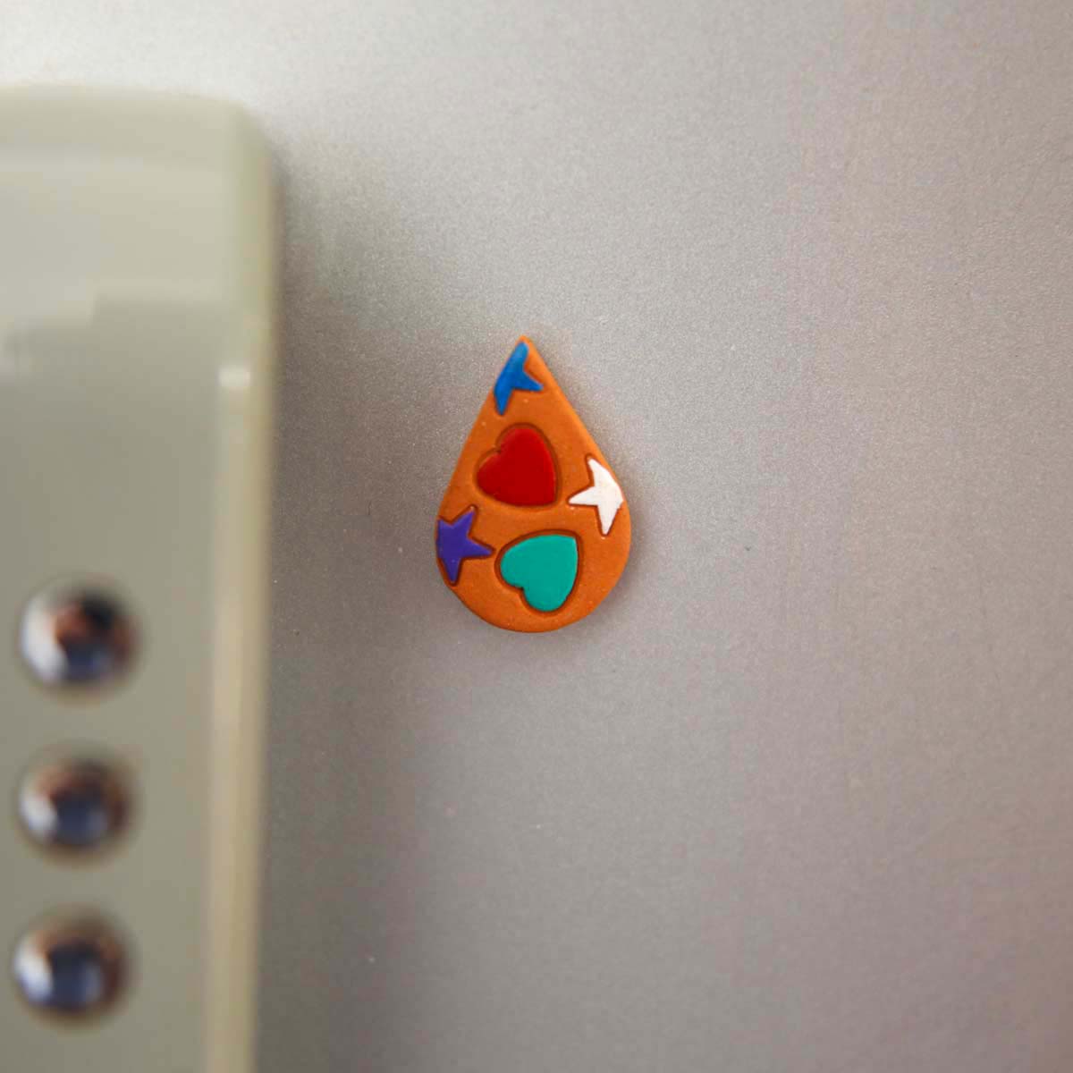 Teardrop Heart Fridge Magnet