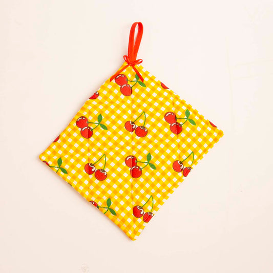 Square Cherry Pot Holder