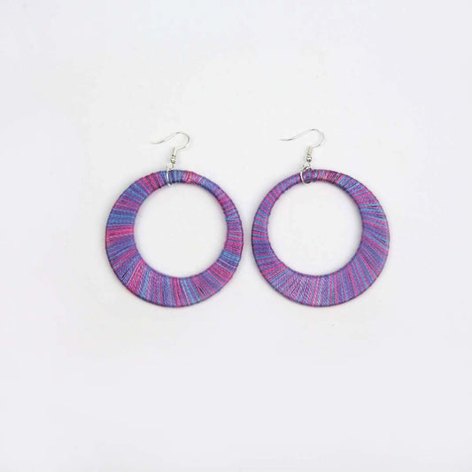 Bubblegum Hoop Earrings